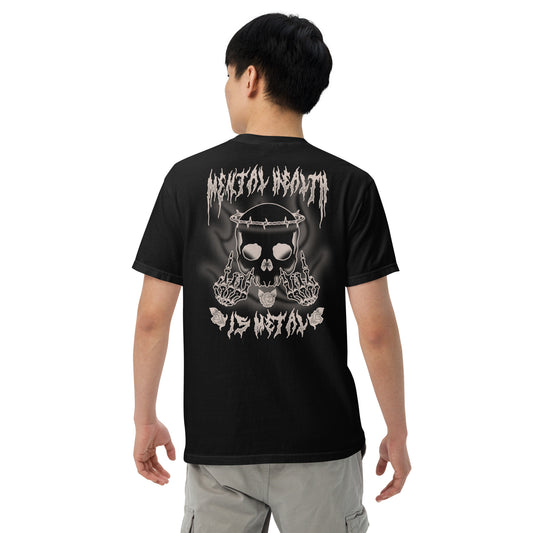 Anniversary Mental Health is Metal Tee - Black