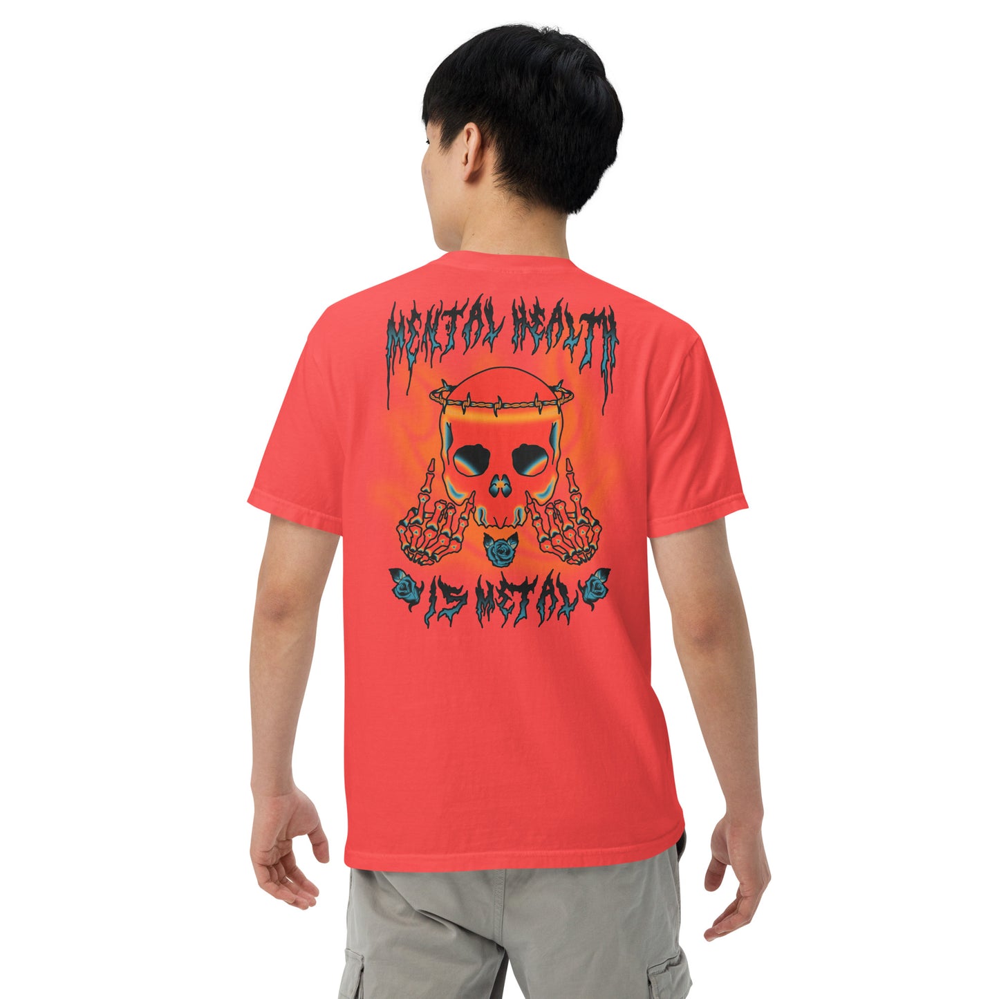 Anniversary Mental Health is Metal Tee - Red