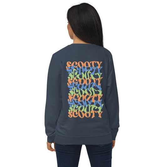 Anniversary Wellness Warrior Scooty Crewneck Sweatshirt