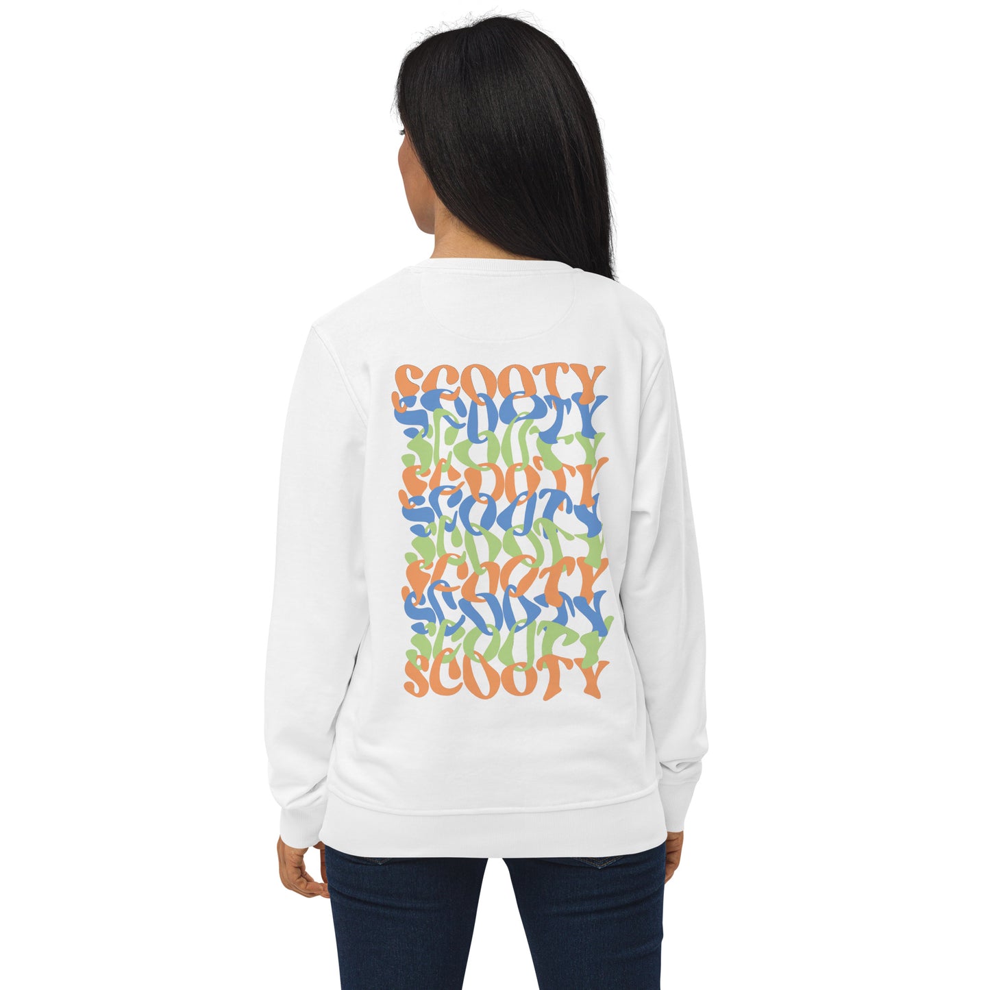 Anniversary Wellness Warrior Scooty Crewneck Sweatshirt